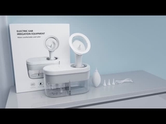 Outil d'élimination de cire d'oreille avec nettoyage automatique et quatre niveaux de pression