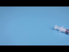 Seringues pré-remplies en plastique de 3 ml, rinçage et scellement pour un traitement clinique sûr et facile