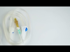 Tubes en caoutchouc sans latex pour perfusion jetable IV Ensemble Ensemble de transfusion